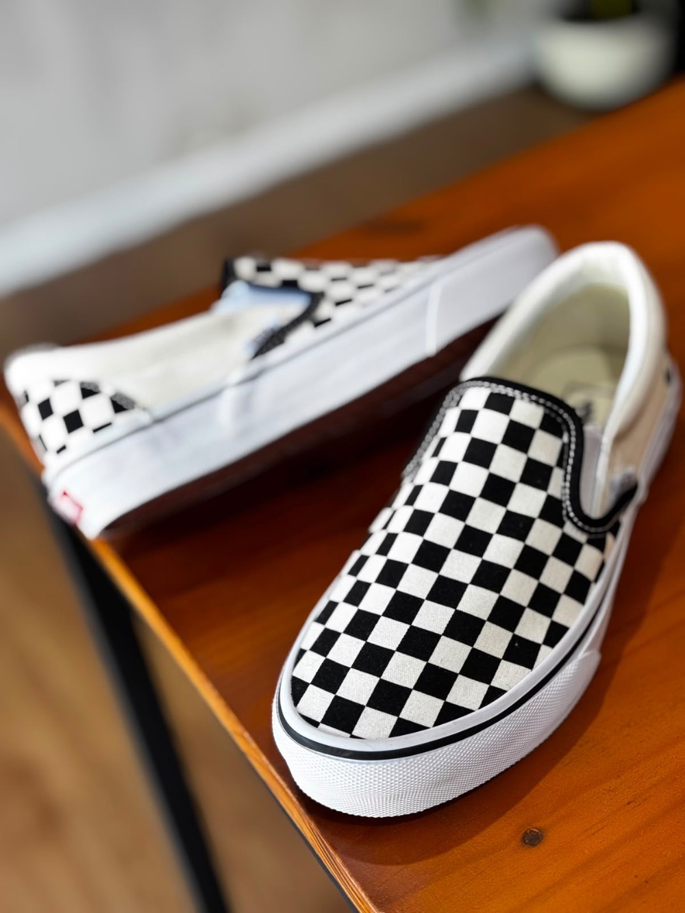 Vans Skate Slip-on Black Offwhite — 36.5 / 37 / 37.5 / 38 / 39 / 39.5 / 40 / 40.5 / 41 / 41.5 / 42 / 42.5 / 43, Novo