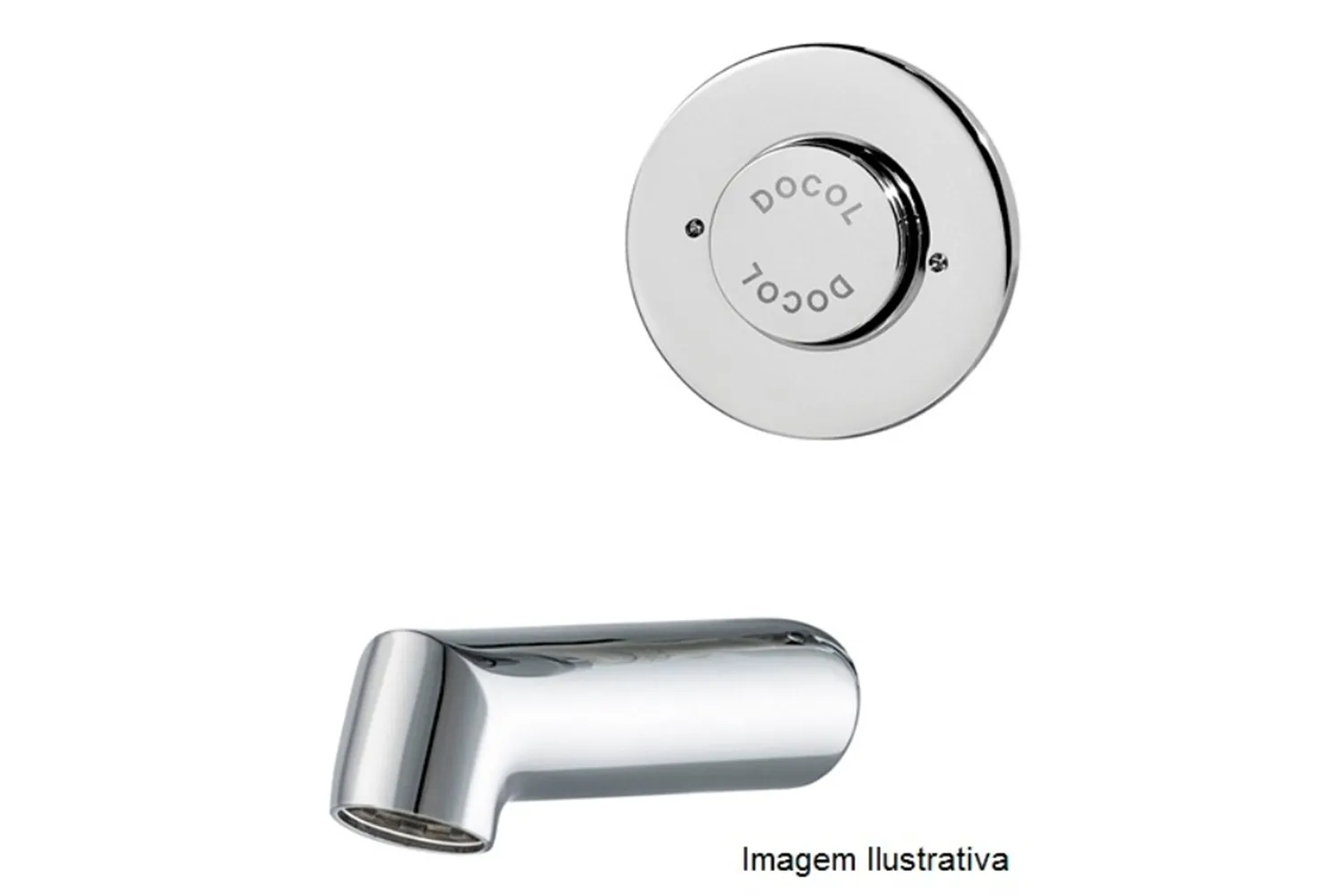 TORNEIRA CF PA AV 135MM CR DOCOL