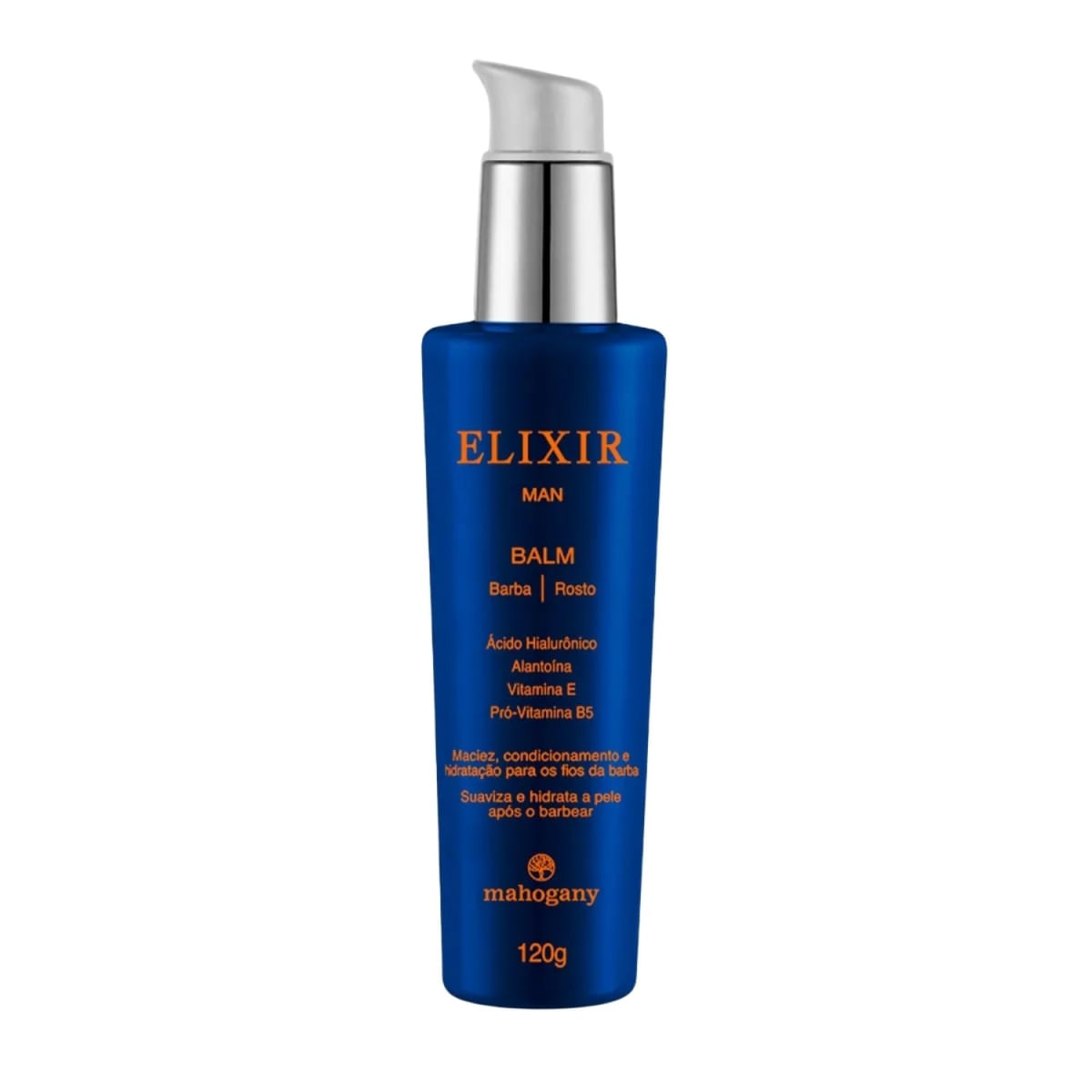 Balm Multifuncional Barba e Rosto Elixir 120g Mahogany