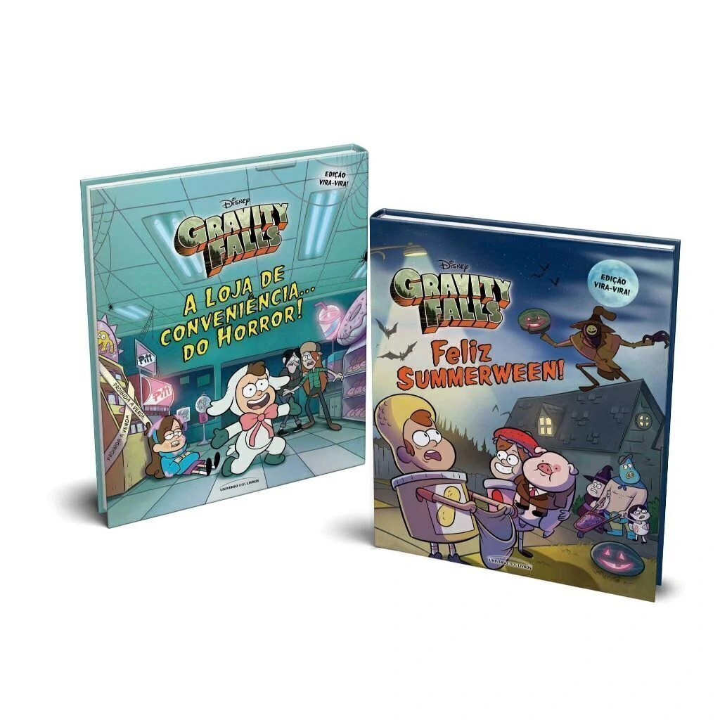 Livro Gravity Falls Edição Vira Vira