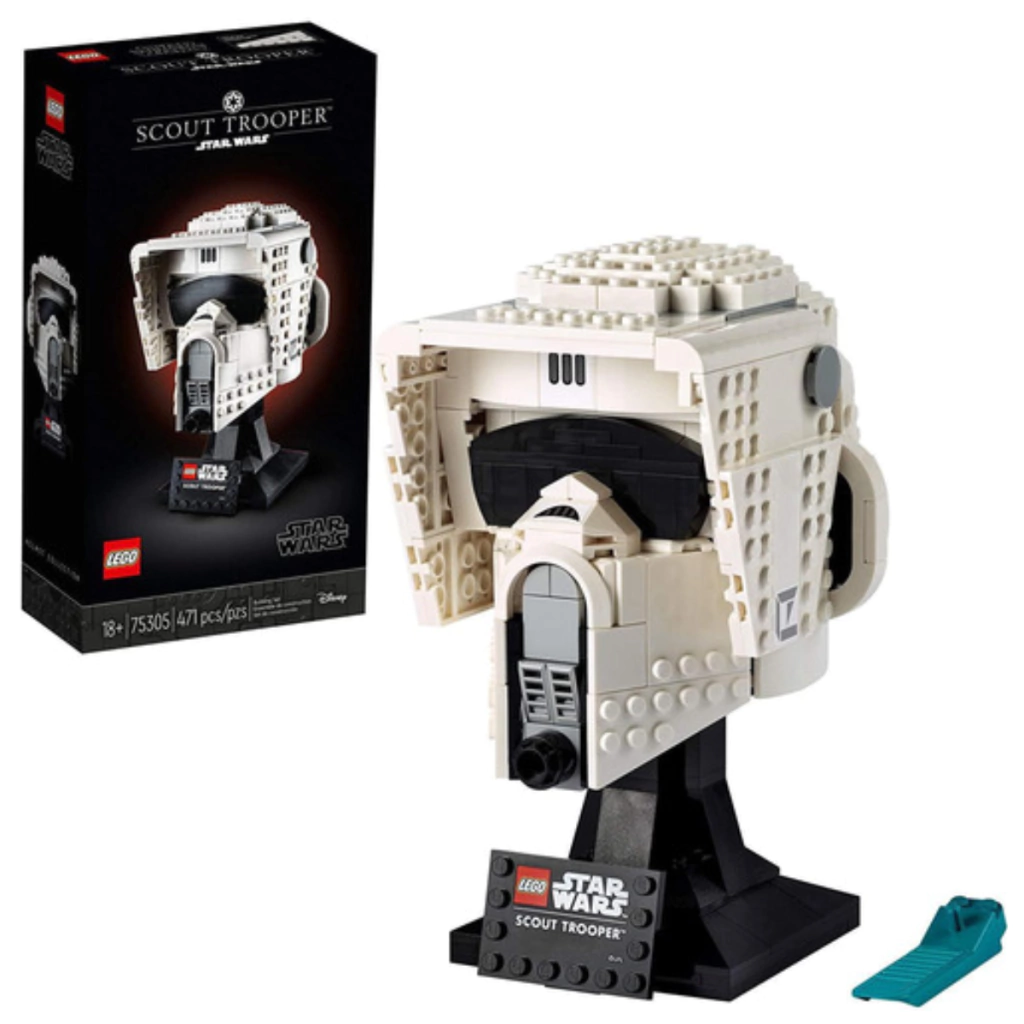 Lego 75305 - Star Wars Capacete Scout Trooper - 471 Peças