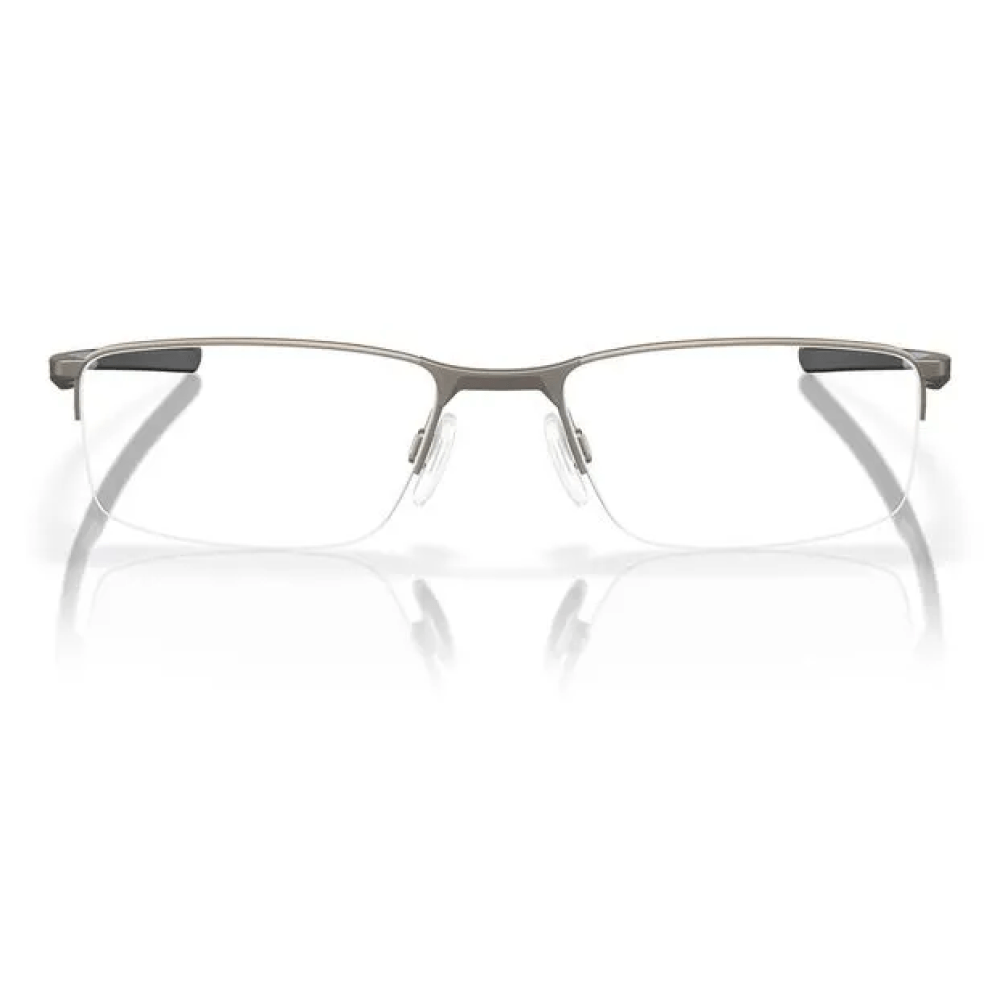 Armação de Óculos de Grau Oakley OX3218 Masculino Retangular Metal Cinza Armação de Óculos de Grau Oakley OX3218 Masculino Retangular Metal Cin