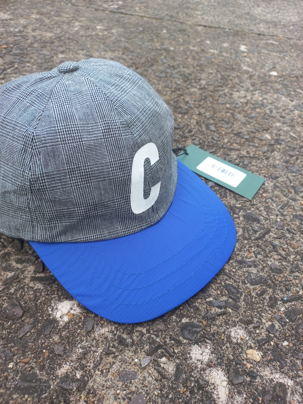 Boné Class Classic Sport C Logo Plaid Blue — Único, Novo