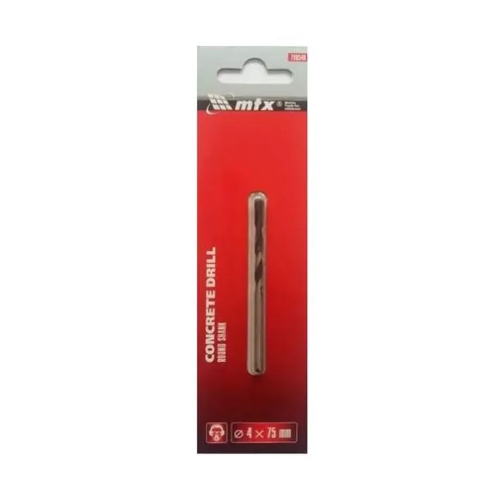 Broca para Concreto de 4X75mm 5/32" 708549 MTX - Mtx