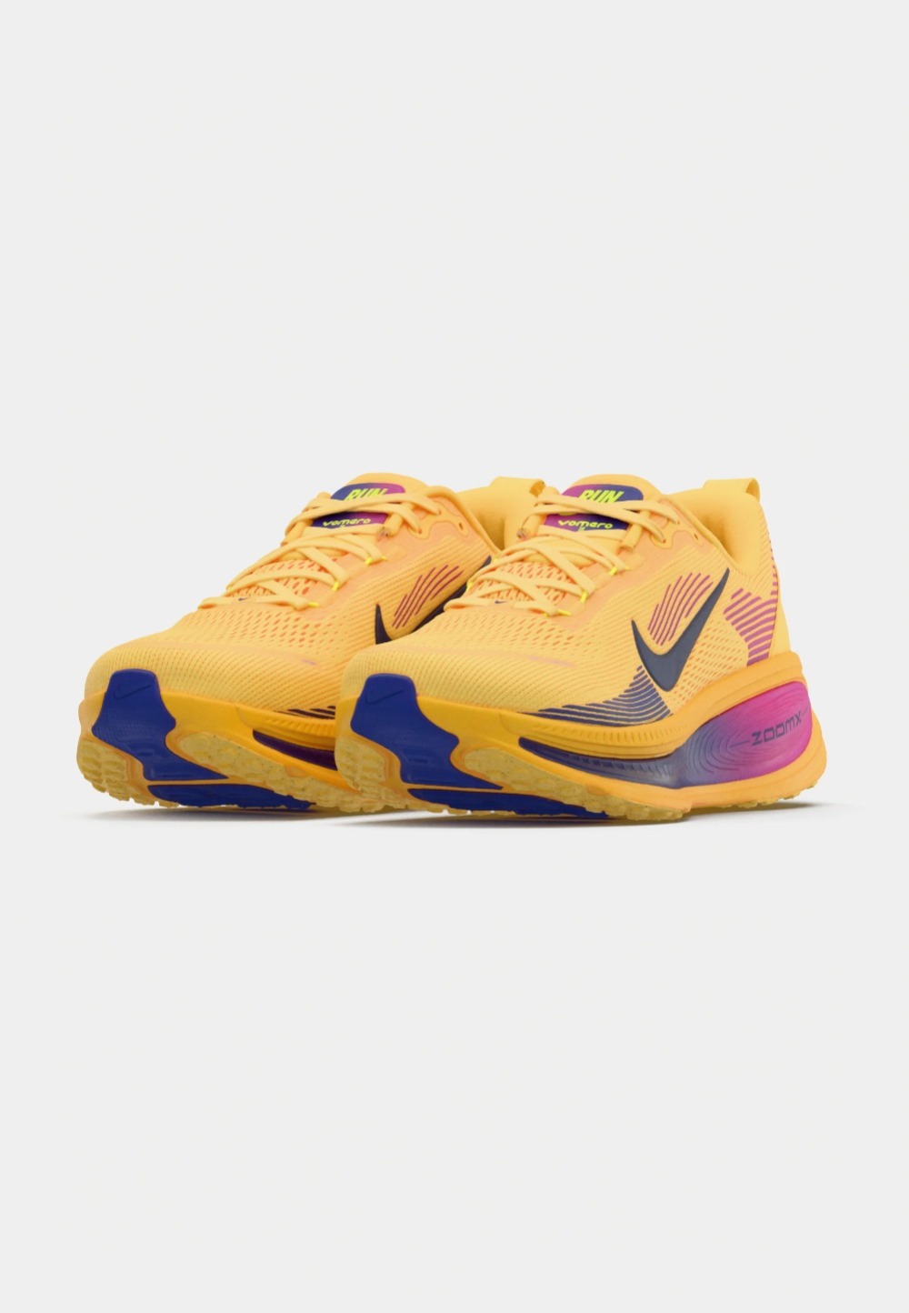 Nike Vomero 18 Pulse Laser Orange Hyper Violet Blue Void — 43.5, Novo