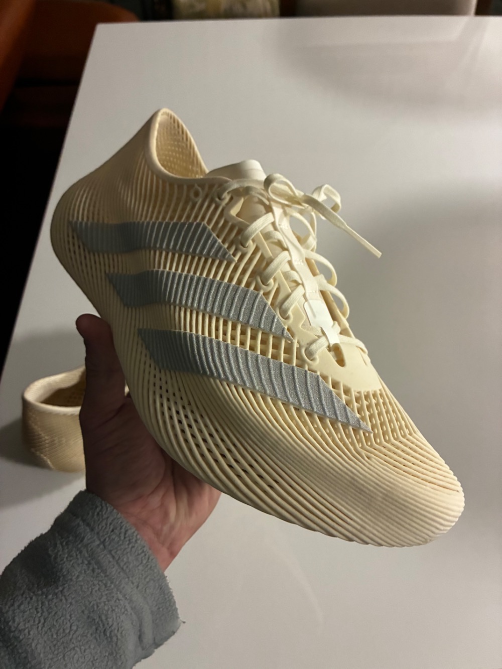 adidas Climacool Laced Off White Silver Metallic — 40, Usado