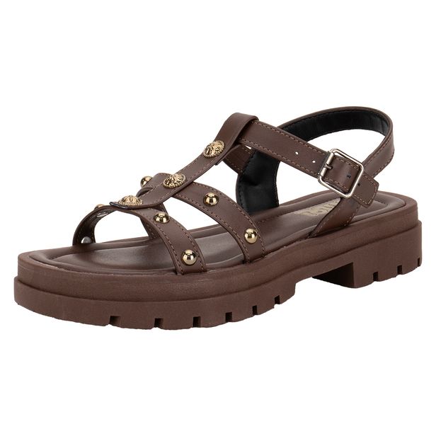 Sandália Infantil Feminina NilQi 37003 CHOCOLATE 28