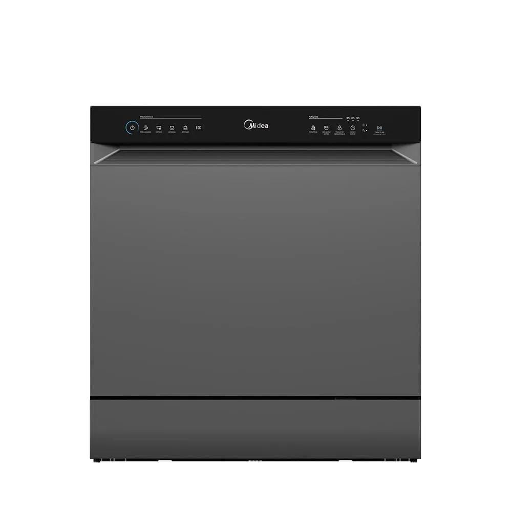 Lava Louças Midea Touch Plus MDWTF08S2 8 Serviços Cinza 220V