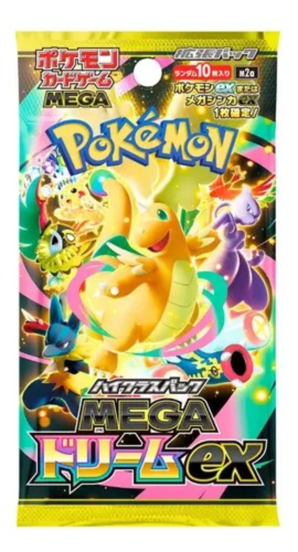 Booster Avulso MEGA Dream ex Pokémon TCG JPN — Único, Novo