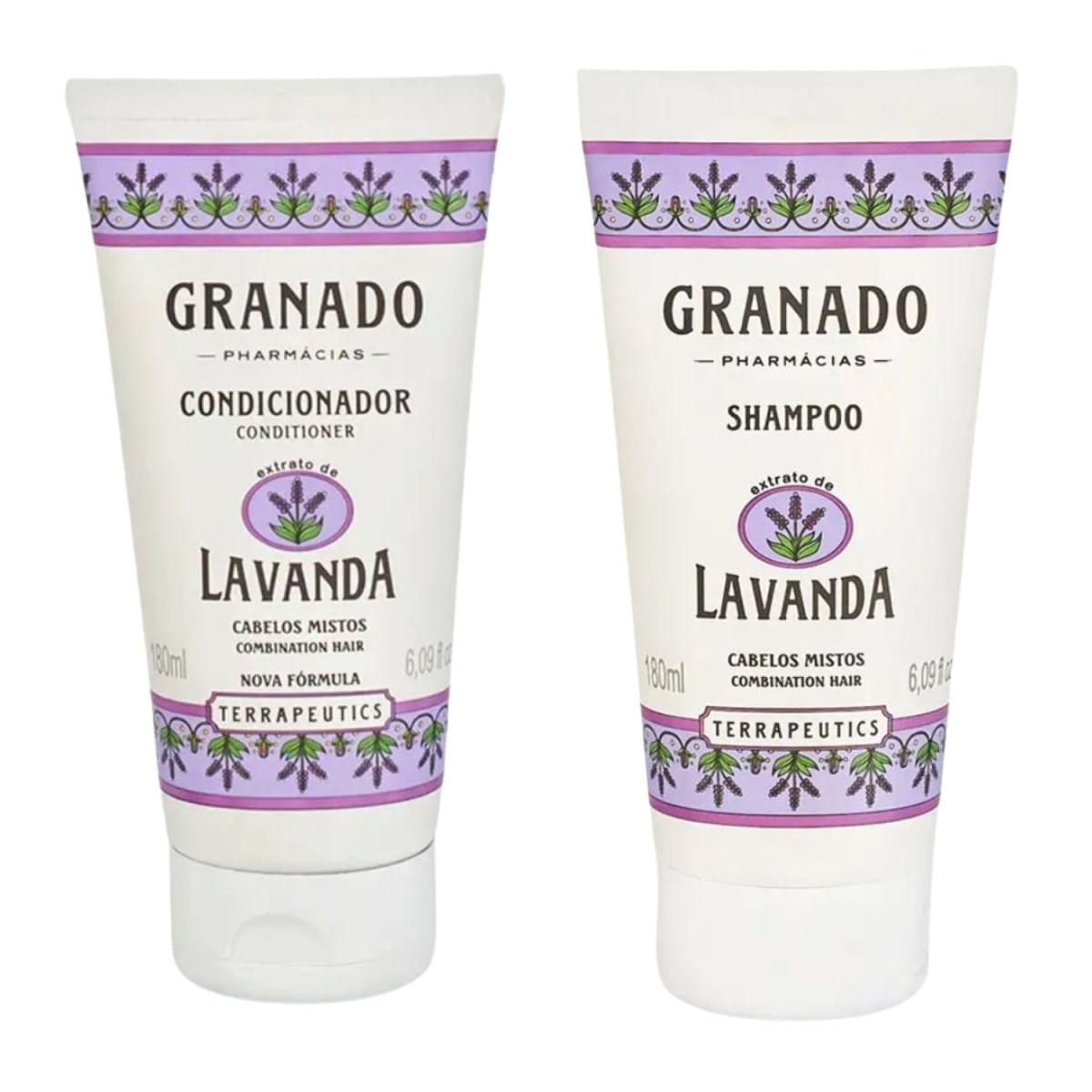 Kit Shampoo e Condicionador Granado Lavanda 180ml