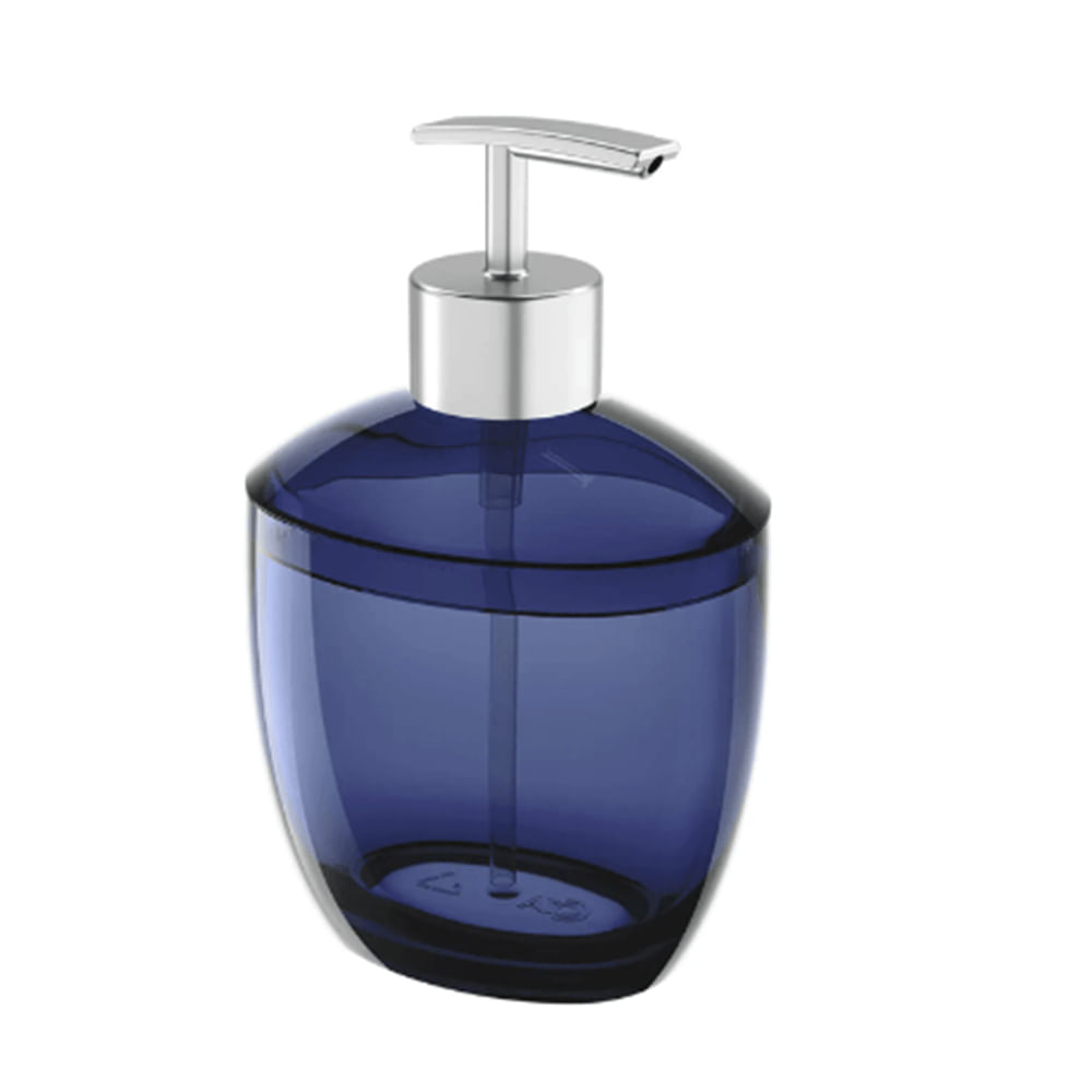 Porta Sabonete Liquido Spoom Azul Silence 300Ml - Coza