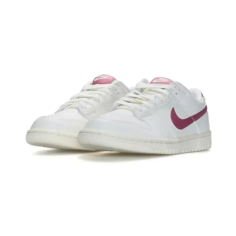 Nike Dunk Low White Pink Infantil — 37.5, Novo