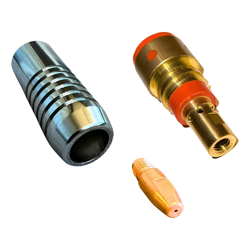 Kit Tocha Mig Bocal Bico Difusor-contato C/ Rosca 450a 1,0