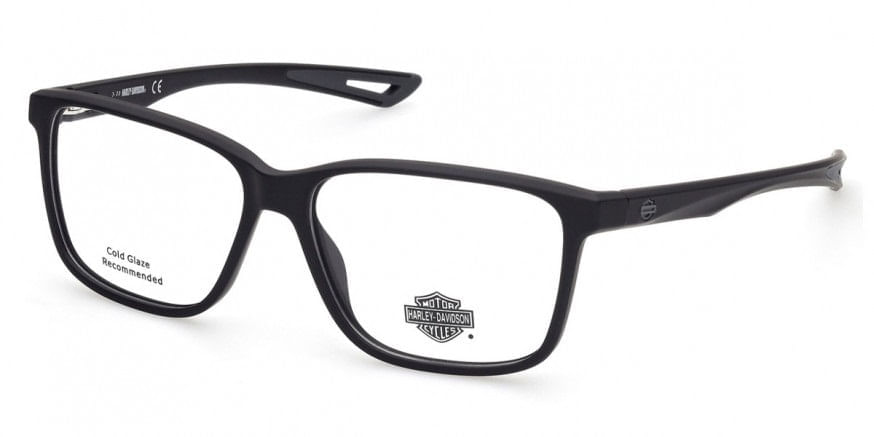 Armação de Óculos de Grau Harley Davidson, modelo HD0879, cor 002, tamanho 56