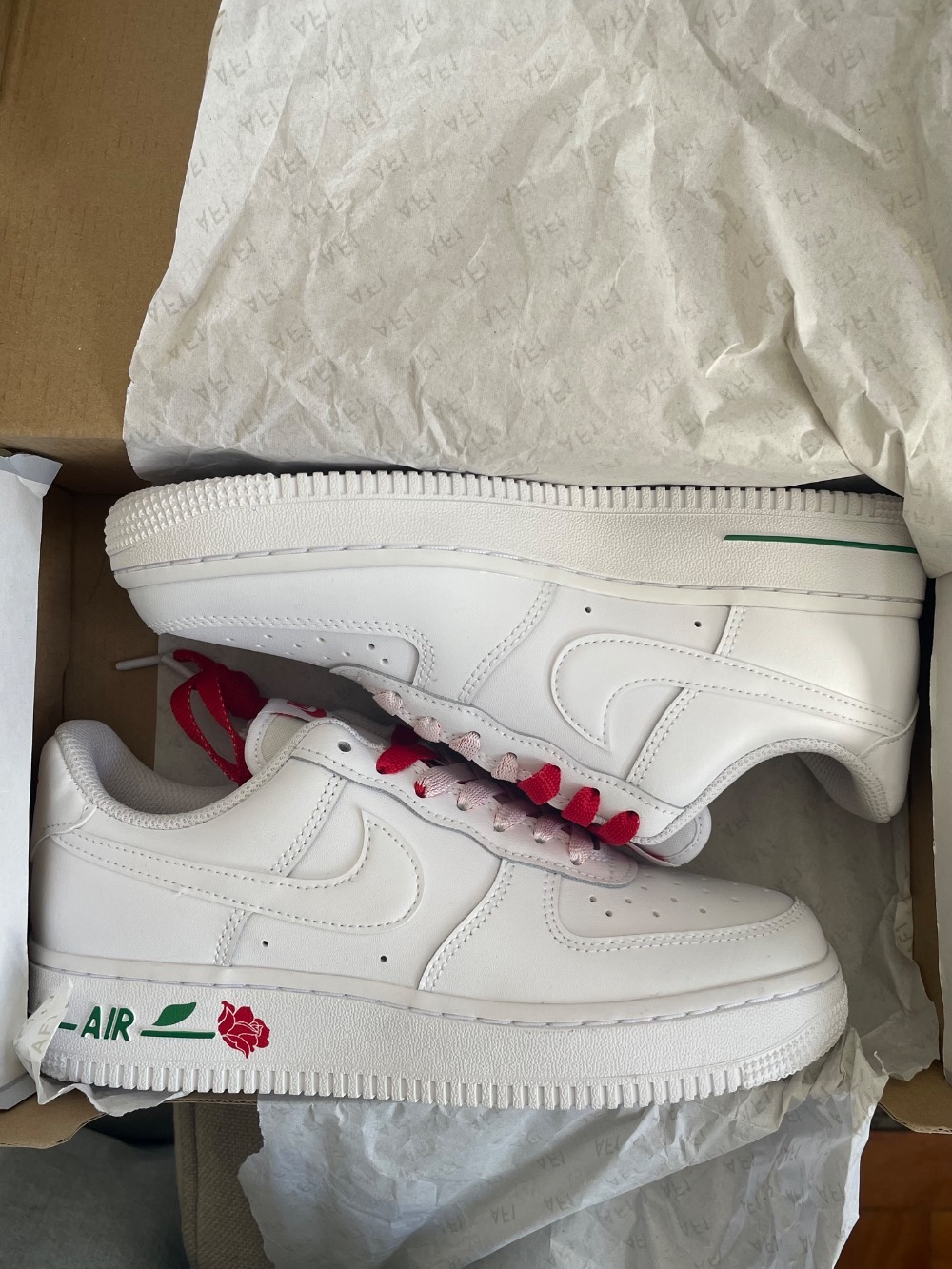 Nike Air Force 1 Low Rose White Feminino — 36, Novo