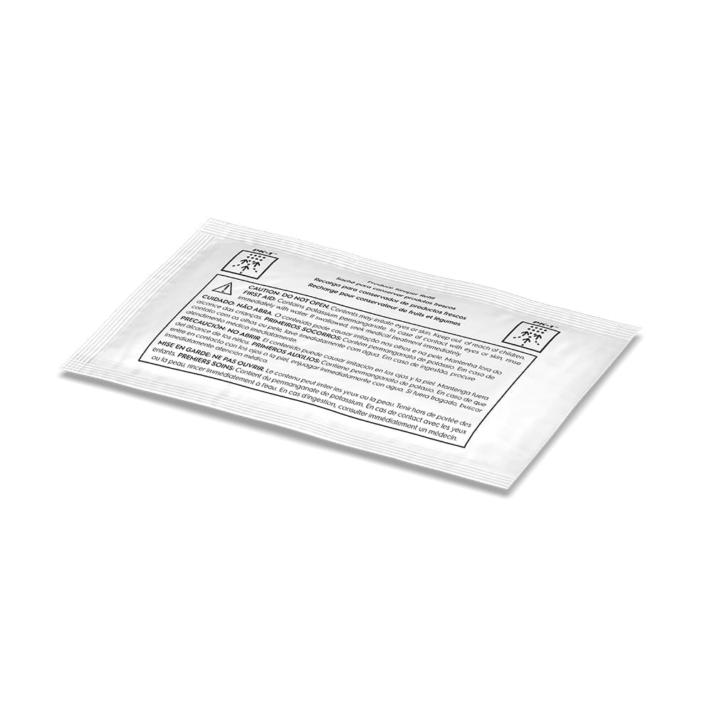 Filtro Removedor de Etileno ExtraFresh para Geladeira (Refil) Branco