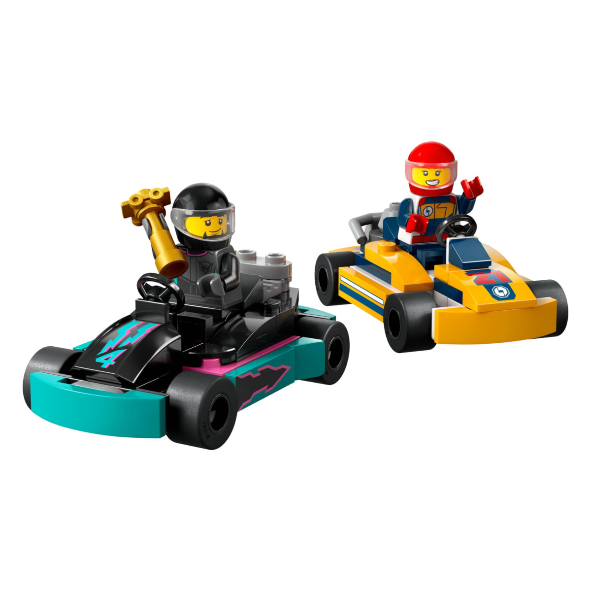 LEGO® City - Karts e pilotos de corrida