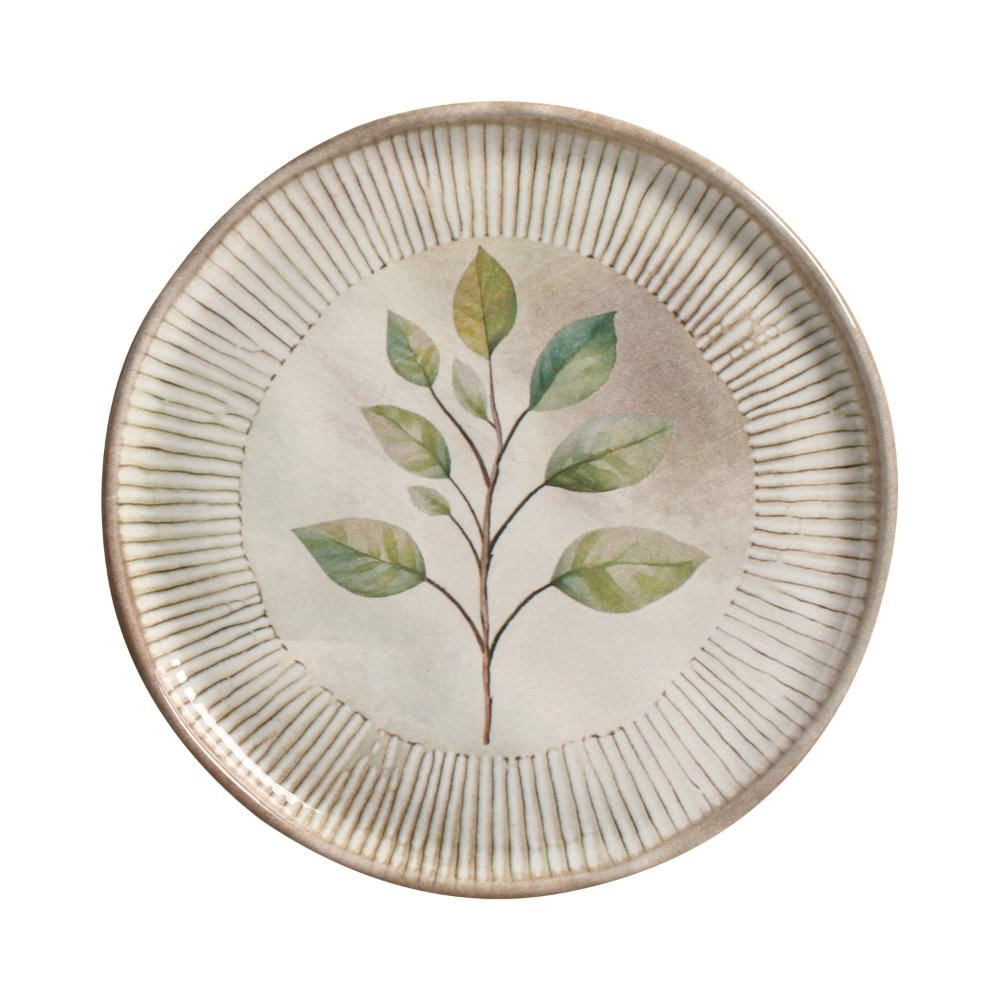 Conjunto com 6 Pratos De Sobremesa Bio Evergreen
