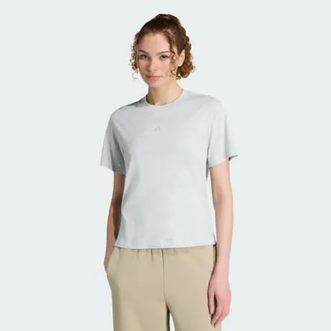 Camiseta Essentials Algodão Logo Pequeno