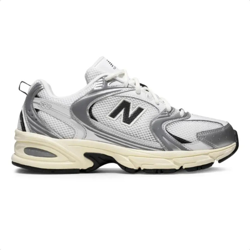 Foto 4 de New Balance 530 White Silver — 36, Novo