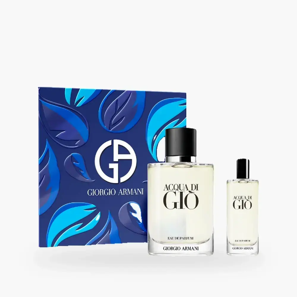 Kit Acqua Di Gio Eau de Parfum — 100 ML X 15 ML