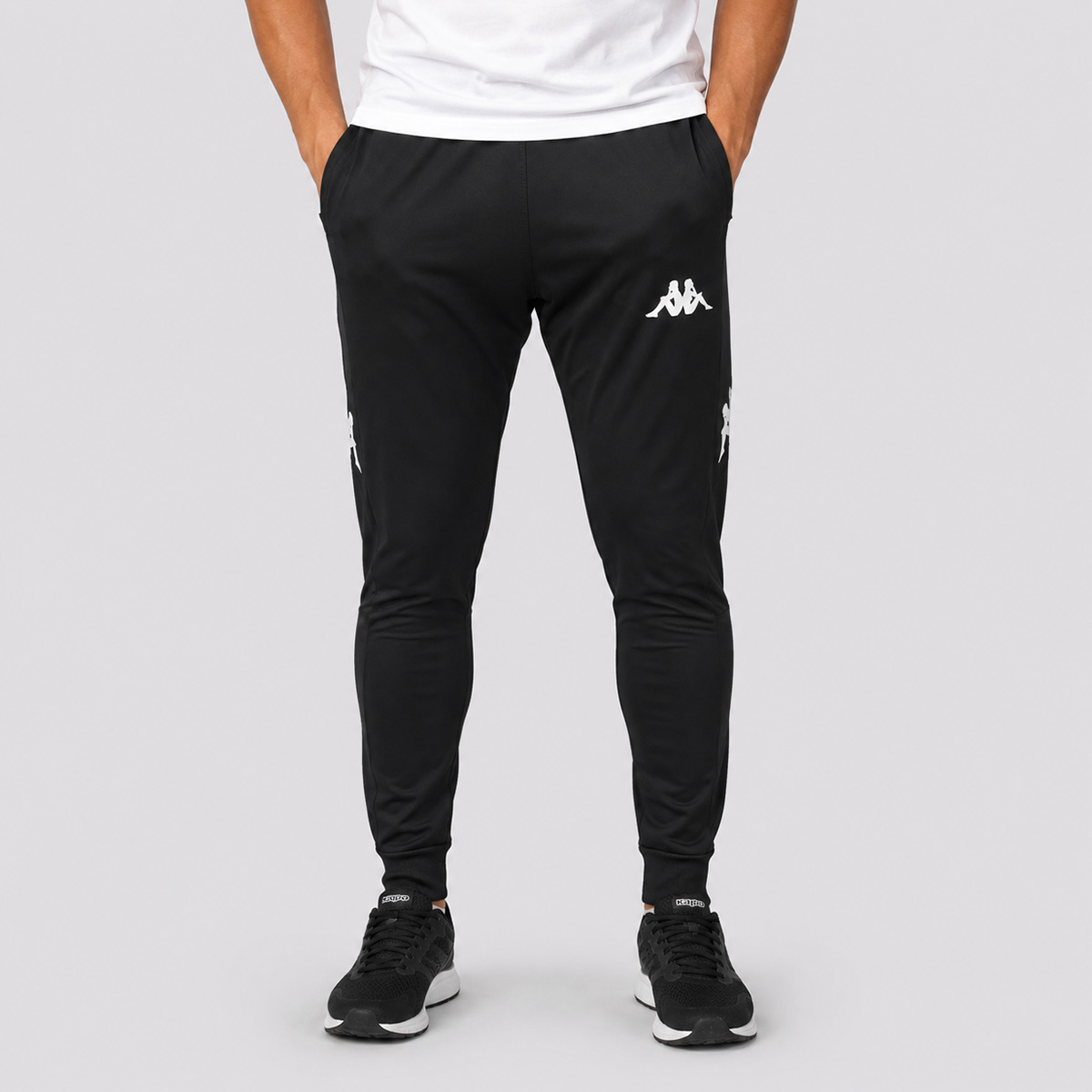 Calça Kappa Abunszip Pro Procket Seven Preta