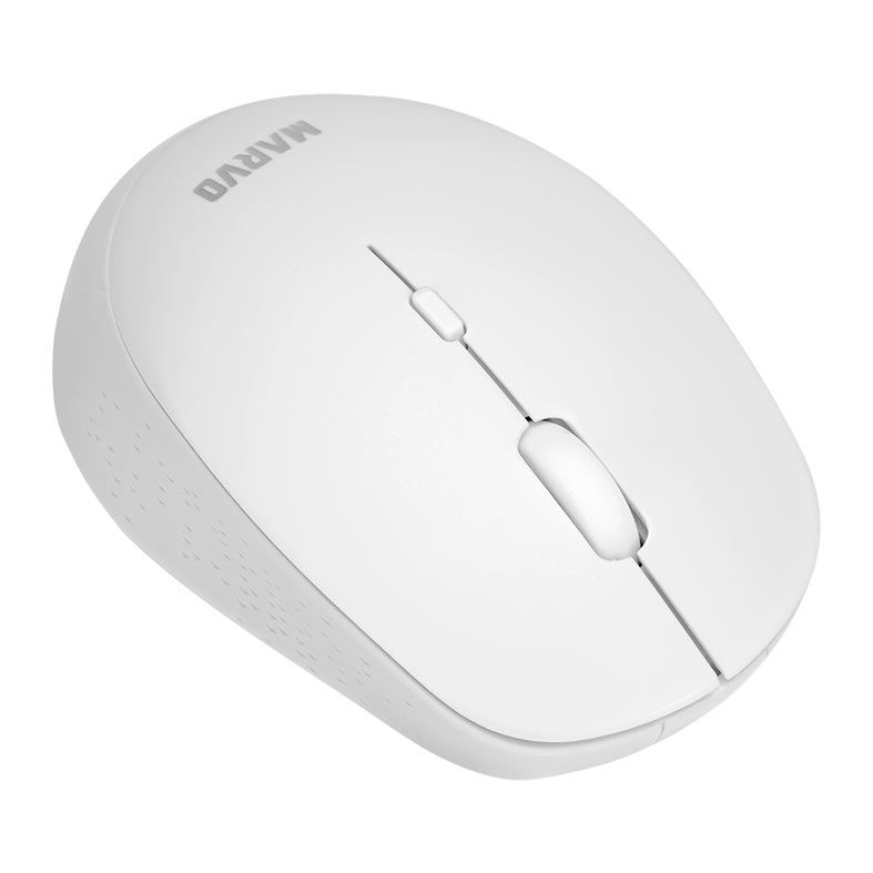Foto 5 de Mouse Marvo WM103, 1600DPI, 4 Botoes, Wireless, Branco, WM103-WH