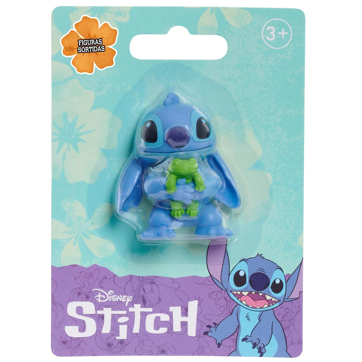 Mini Boneco Do Stitch Com Sapo - Stitch