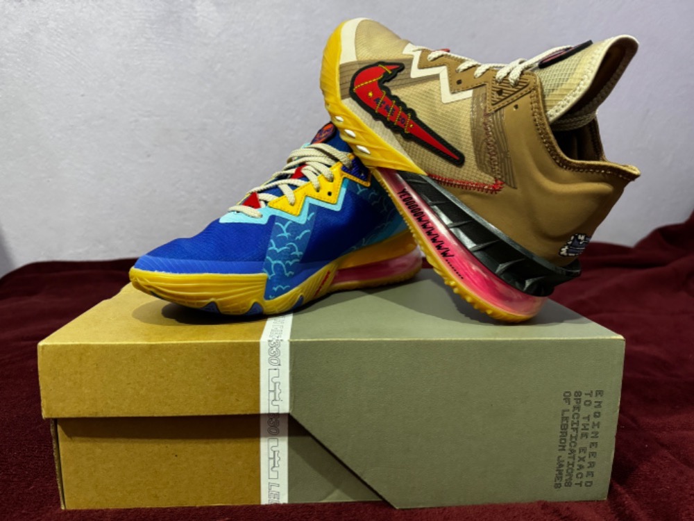 Nike Lebron 18 Low Wile E Vs Roadrunner — 40, Usado