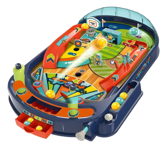 Jogo Infantil Pinball Clássico Maxi Toys