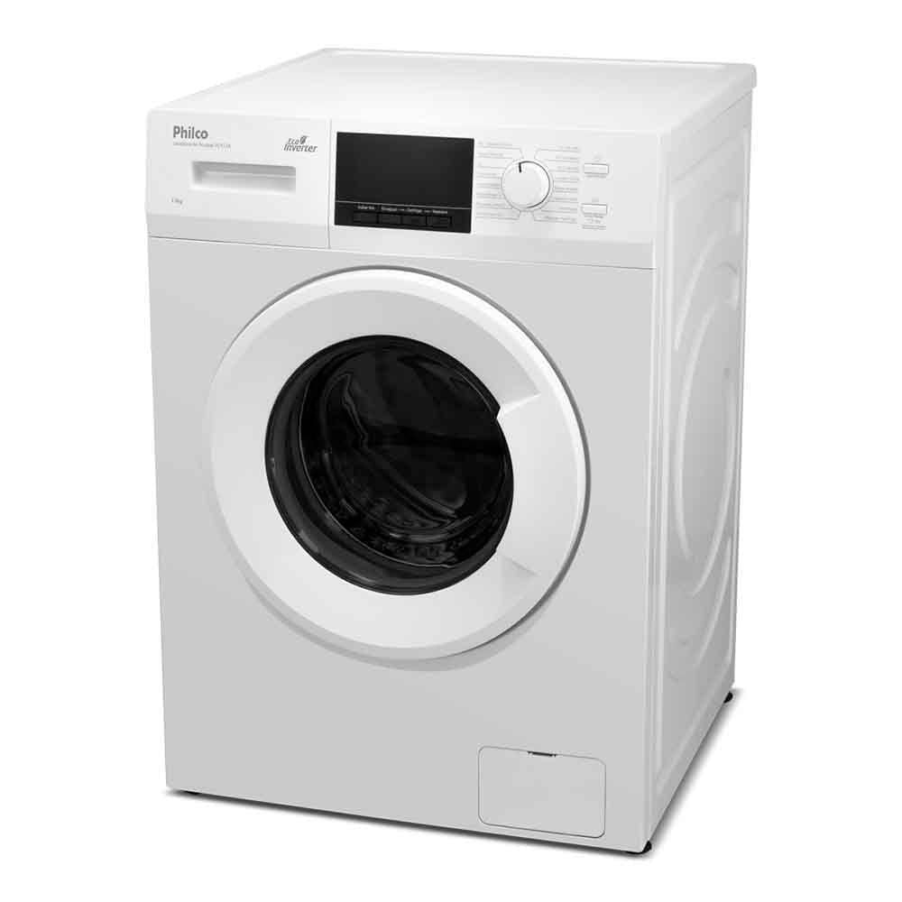Lavadora de Roupas Philco PLR12A 12kg Automática com Água Quente Branca 220V