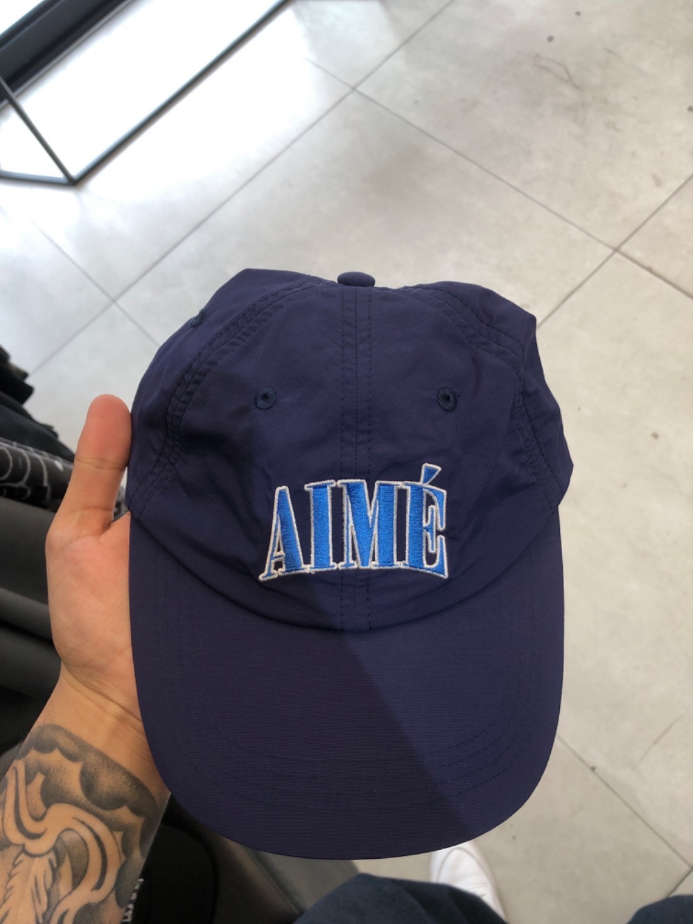 Boné Aimé Leon Dore Nylon Crusher Naval Academy — Único, Novo
