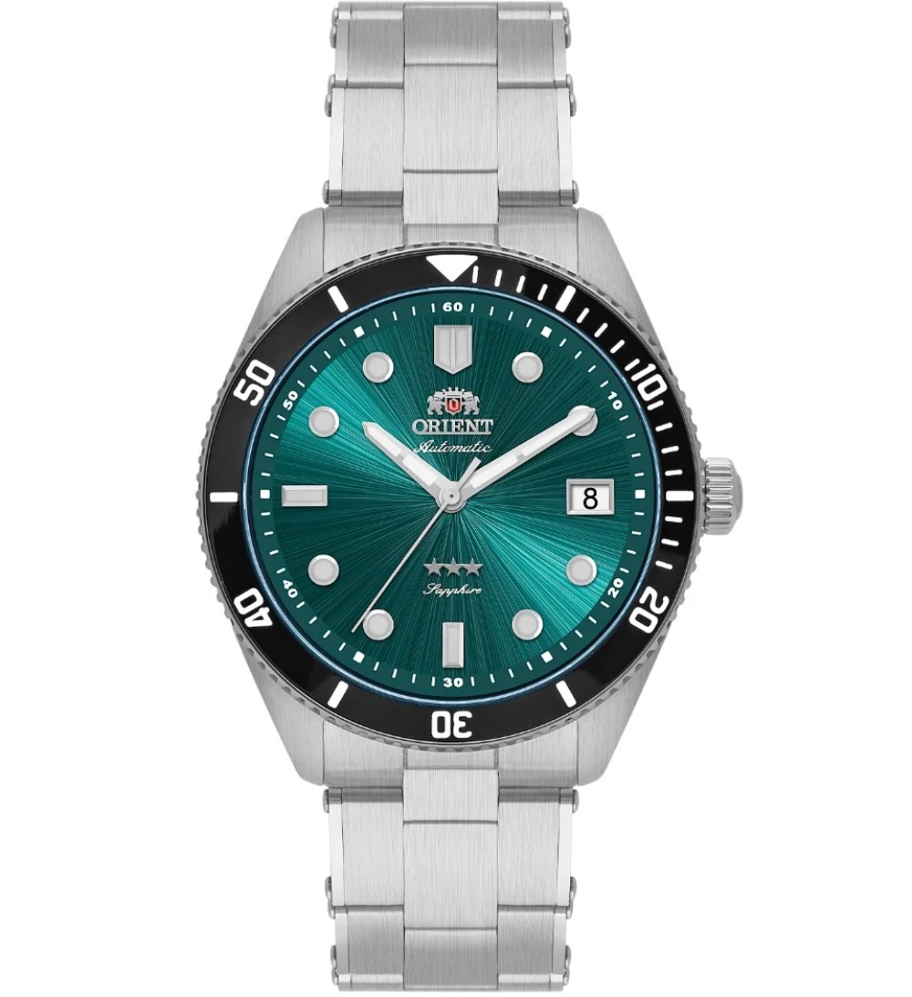 Relógio Orient Automatic Sport Sea Teal 39 mm — Único, Novo