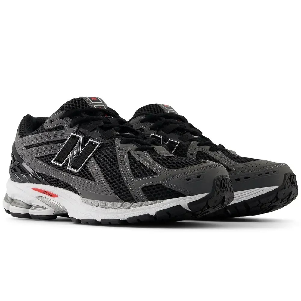 New Balance 1906R Black Team Red Castlerock — 38 / 40 / 41 / 42, Novo