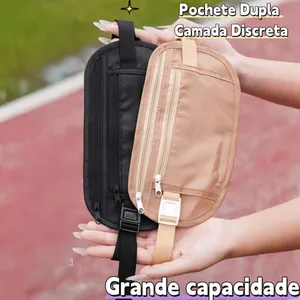 Pochete Doleira Antifurto Nylon Porta Celular