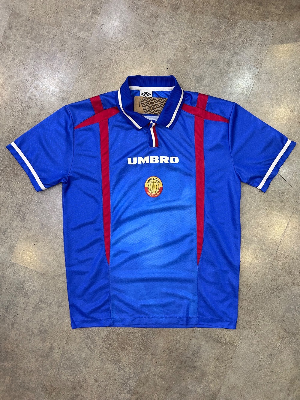 Camiseta Umbro UWN Le Football França Blue — P / G / XG, Novo