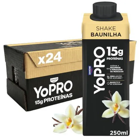 Pack Bebida Láctea UHT Baunilha 15g Proteínas 24 unid