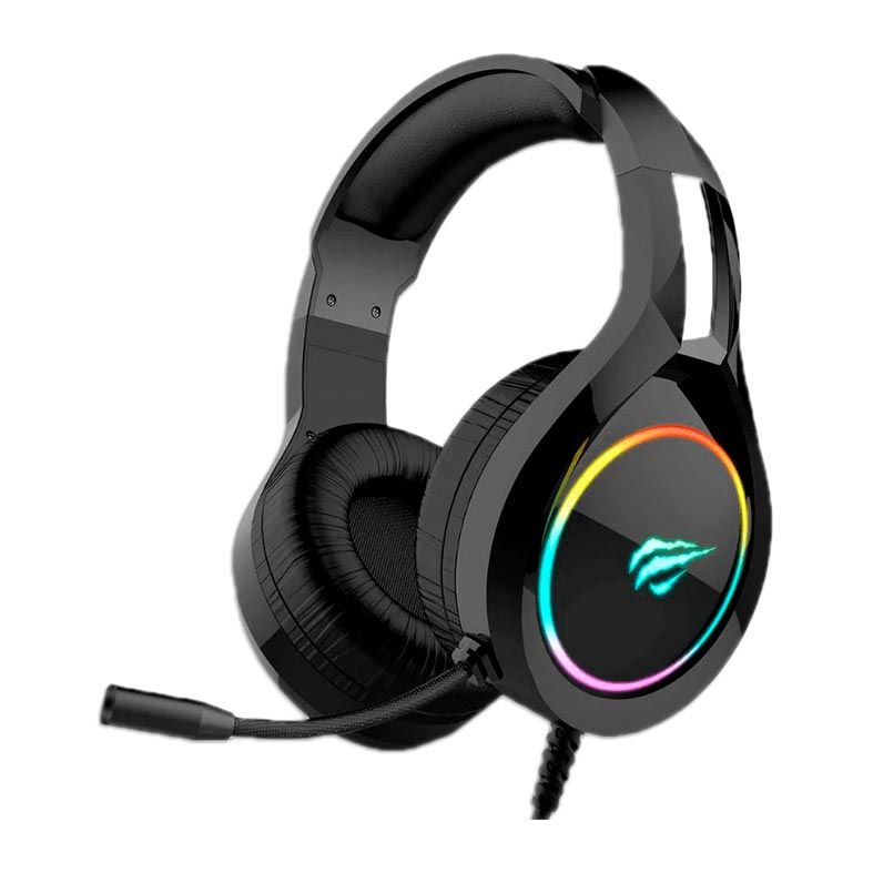 Headset Gamer Havit H2232d, RGB, Preto, HV-H2232D