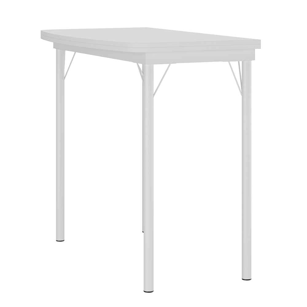 Mesa Dobrável Extensível 216 Carraro Branco