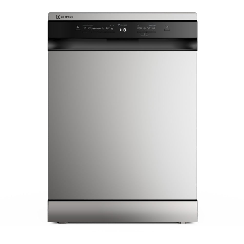 Lava-Louça Electrolux 14 Serviços Inox com Programa Lava & Seca 50 min (LS14E) 220