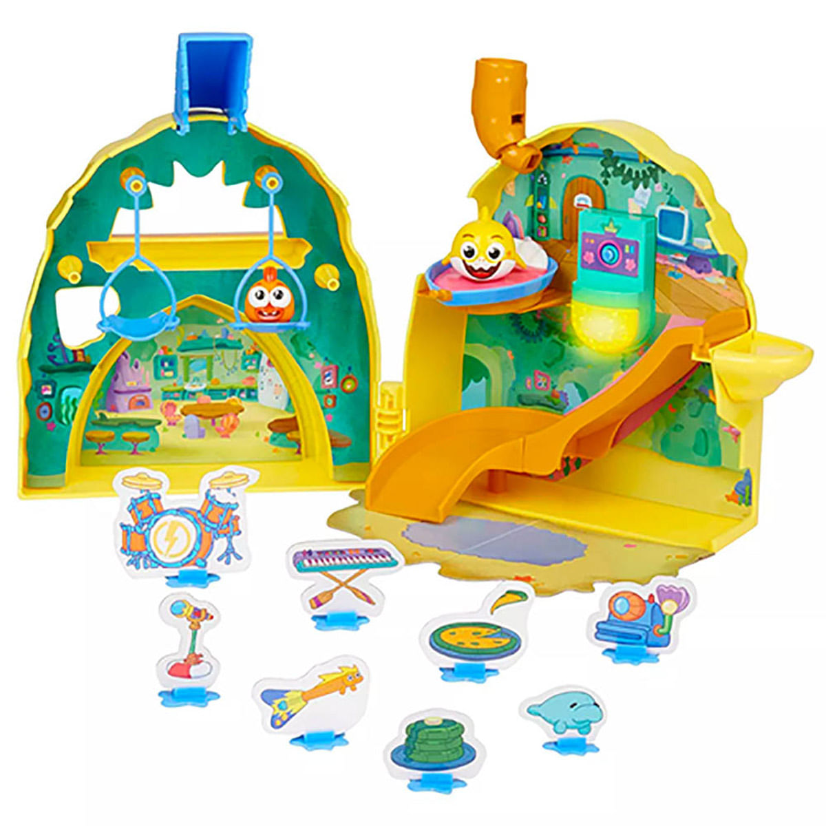 Foto 2 de Casa Dos Tubarões Com Sons E Luzes - Baby Shark E William