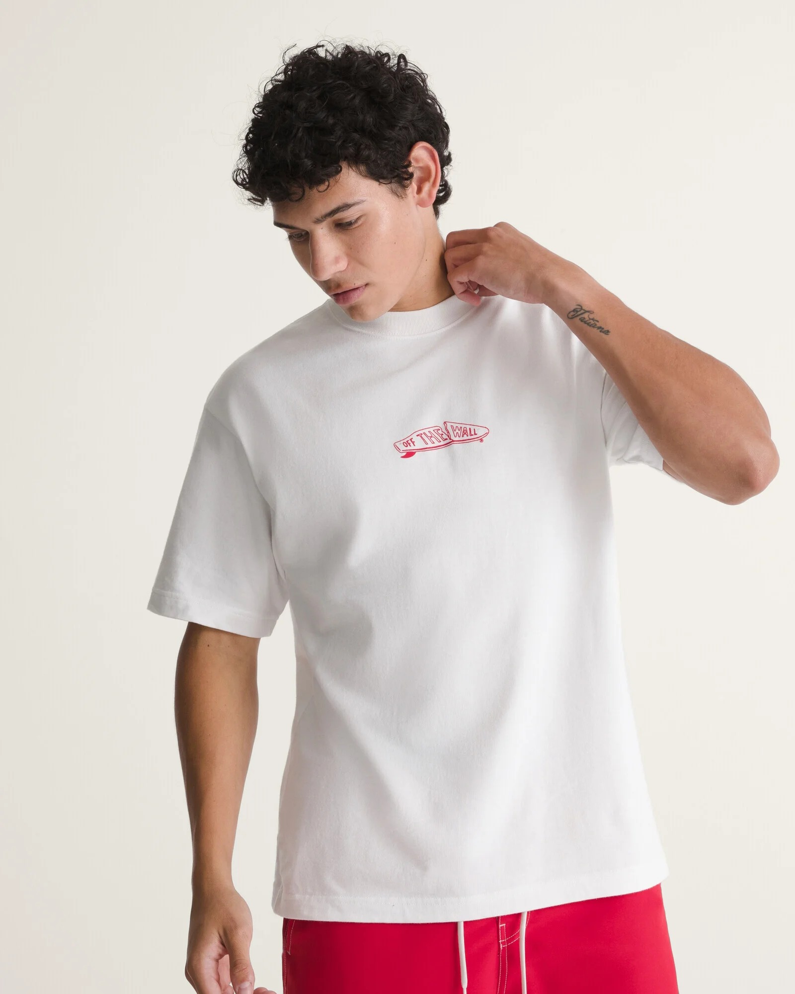Camisa Vans Manga Curta Buckled White — G / XG, Novo