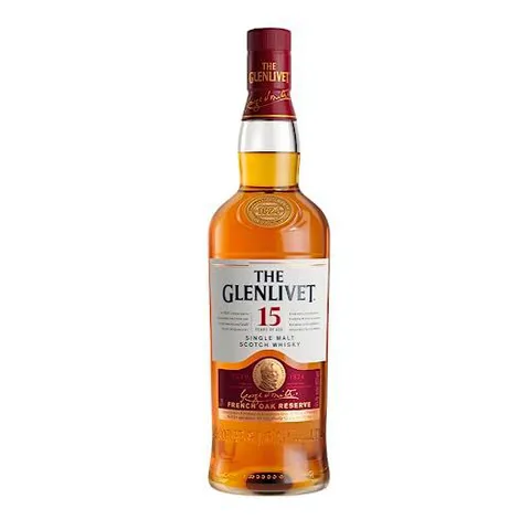 Whisky The Glenlivet 15 Anos Single Malt 750ml