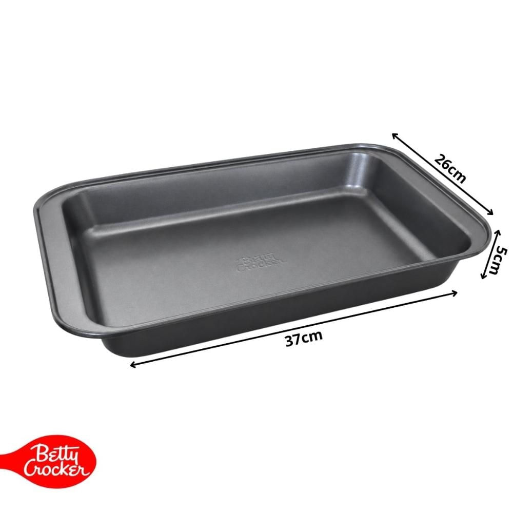 Foto 4 de Forma Assadeira Retangular Antiaderente 37cm Betty Crocker