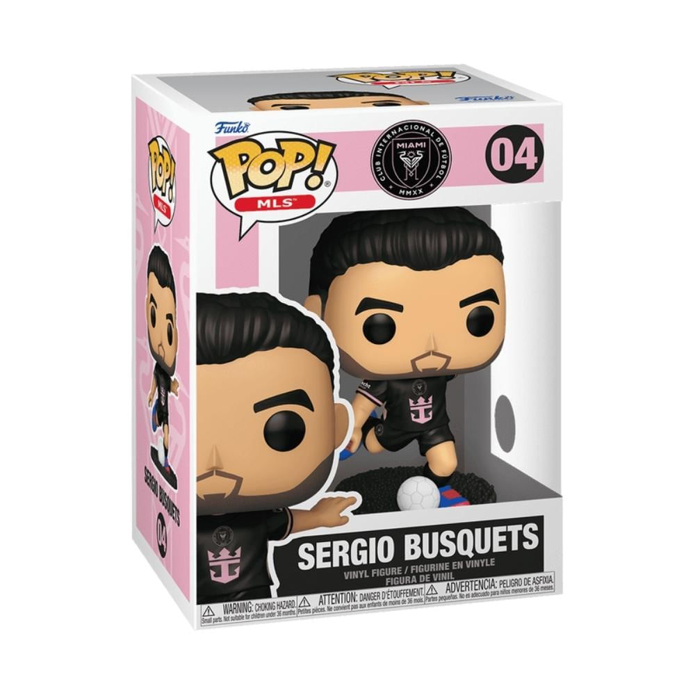 Foto 3 de Boneco Funko Pop! Inter Miami - Sergio Busquets