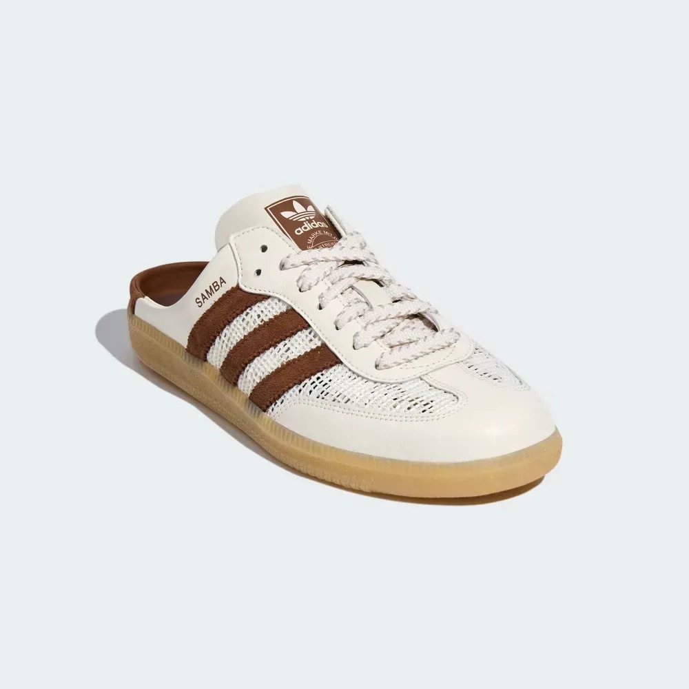 adidas Samba OG Mule Off White Preloved Brown Gum — 34, Novo