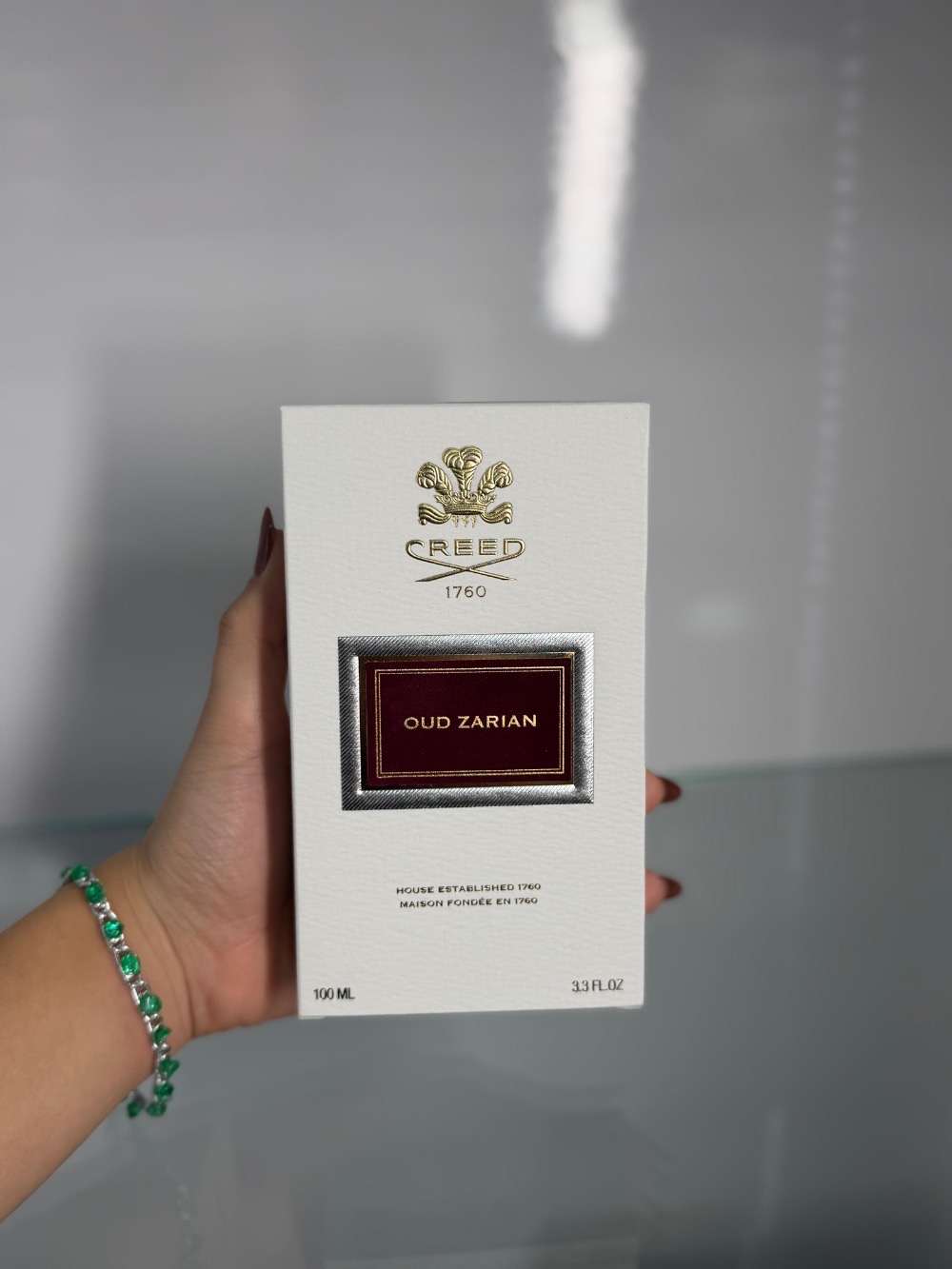 Perfume Creed Fragrance Oud Zarian 100ml — único, Novo