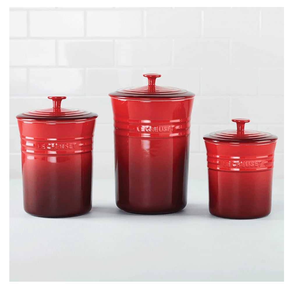 Foto 2 de Porta Mantimento P Vermelho - Le Creuset