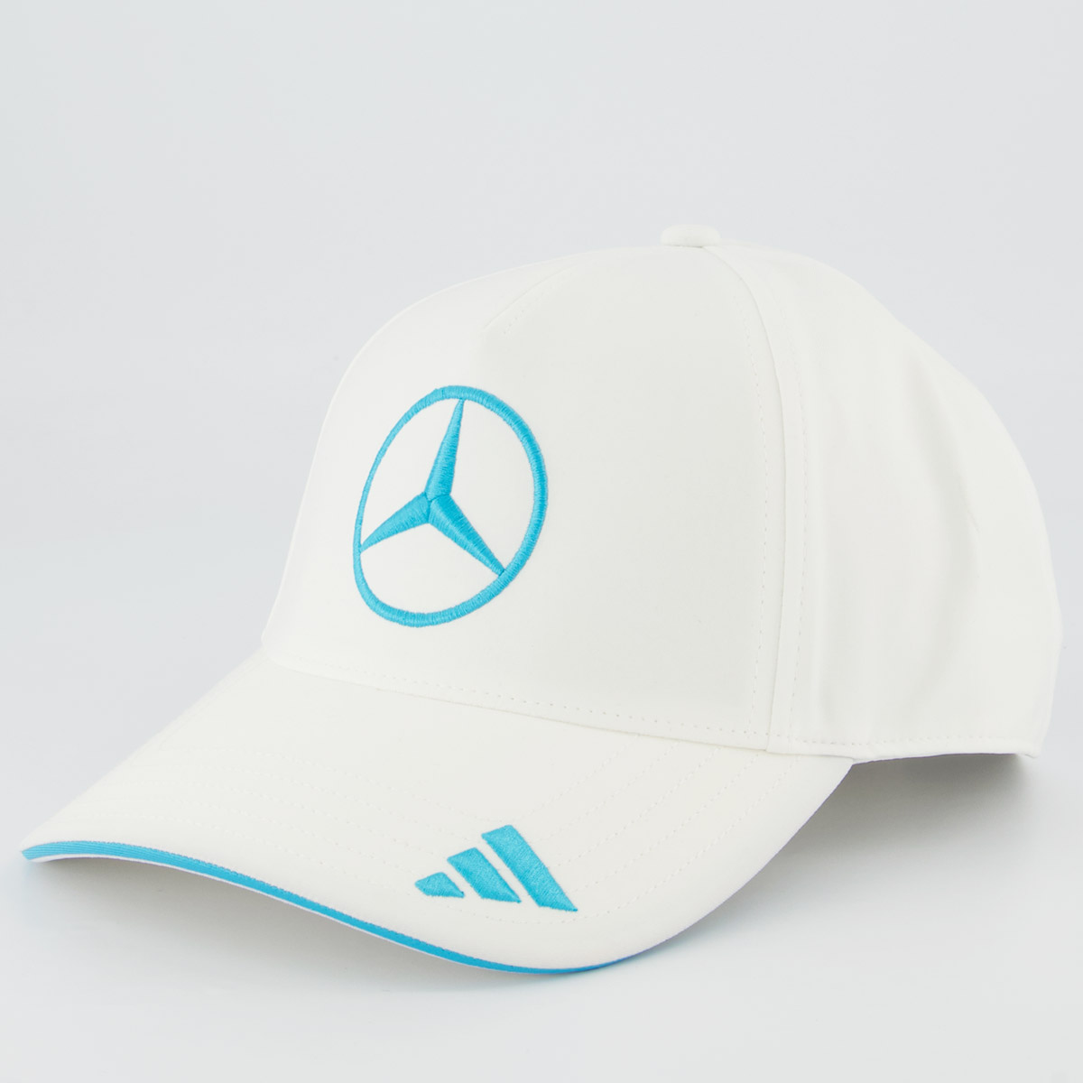 Boné Adidas Mercedes AMG Petronas George Russel Branco