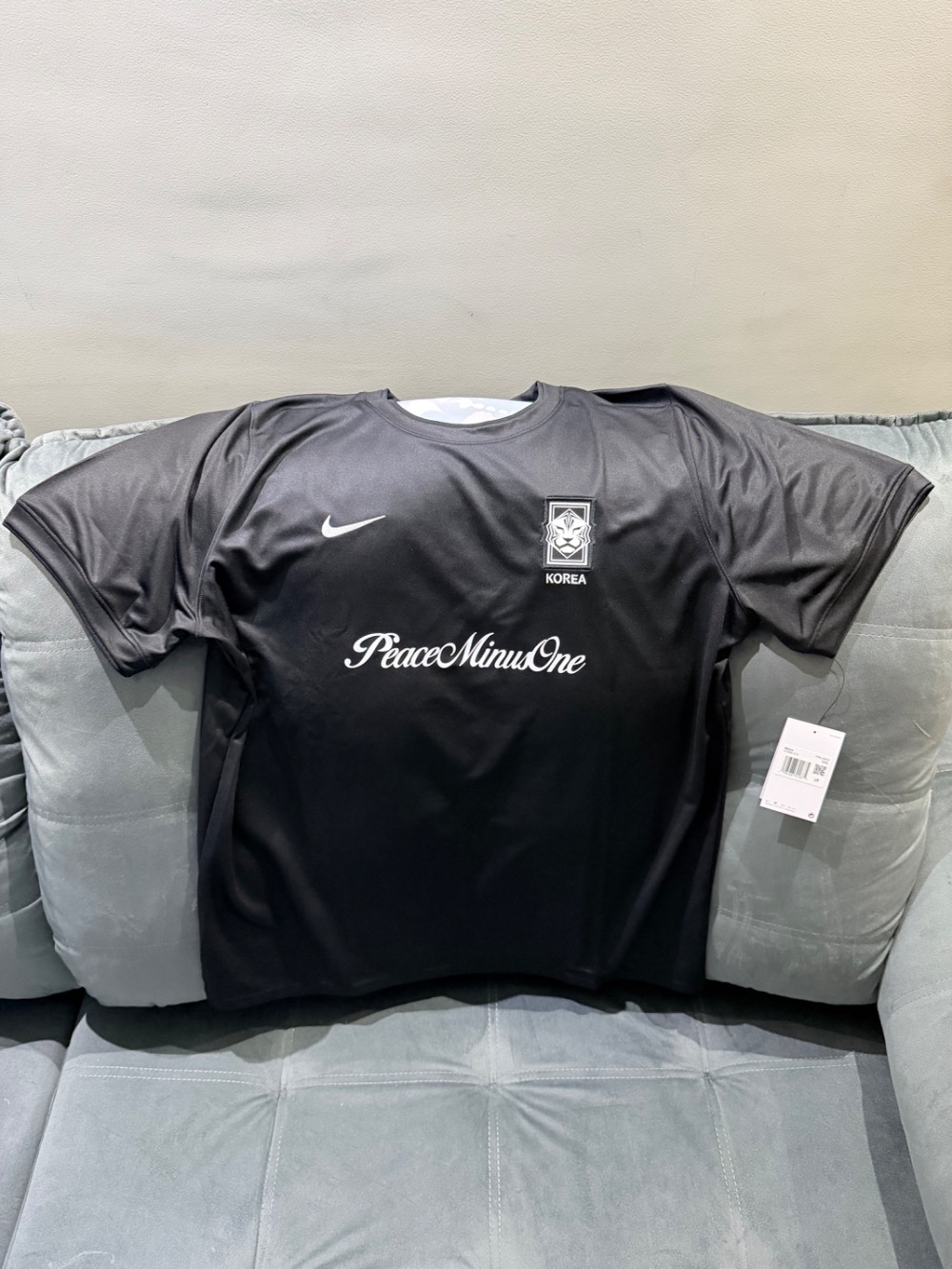 PEACEMINUSONE x South Korea x Nike Camiseta Korea Black (Asian Size) — XXG, Novo